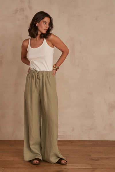 Picture of PRINCE LINEN TROUSERS